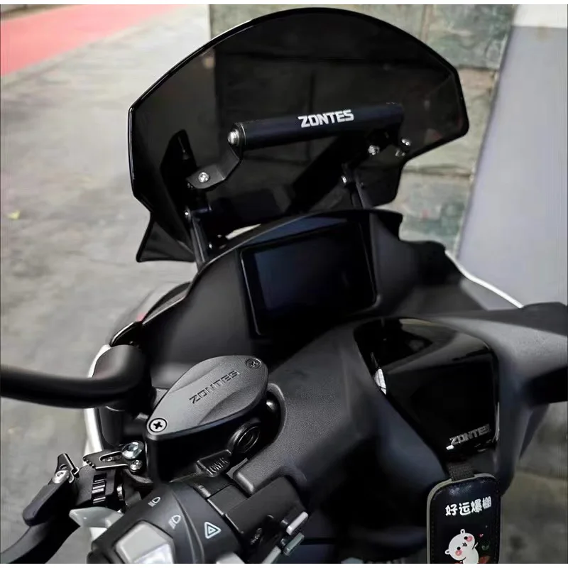 Multi-Functional Sports Camera Extension Pole for Smartphone Navigation Mount For Zontes 150D 150M 350D 350M 310M