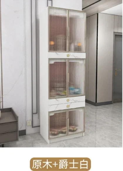 

living room Light luxury three-layer Buddhist niche with door Standing cabinet Buddhist table Modern simple Buddhist cabinet