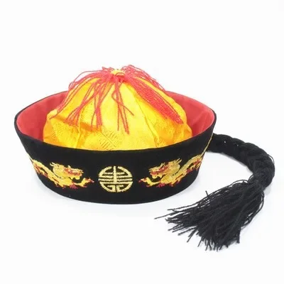 Emperor Hat Of Tang Dynasty Multi-Functional Dance Performance Hat Qianlong Emperor Upper Hat Traditional Chinese Costume Hat