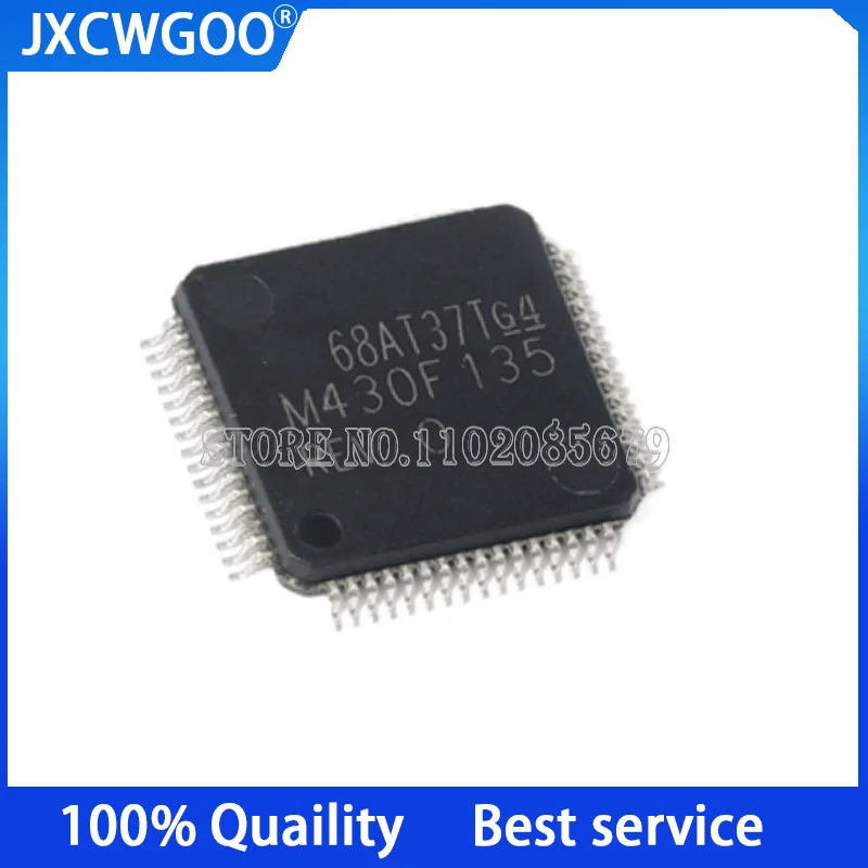 5PCS-10PCS MSP430F135IPMR M430F135  LQFP-64  16 bit microcontroller 8MHz  New original