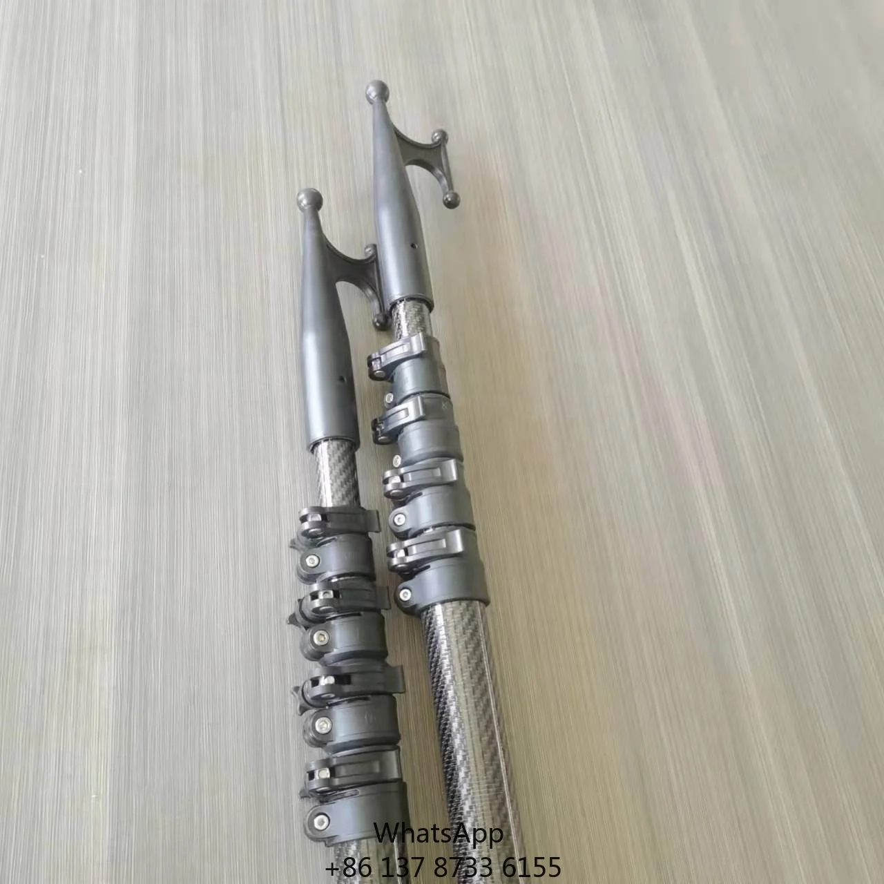 Carbon Fiber Scalable Floatable Rescue Hook For Boat And Yacht In Custom Length