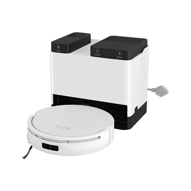 Automatic Self-cleaning Robot Mop Vacuum Cleaner Wet/Dry Sweeper Mopping Machine Home Car