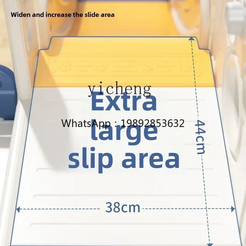 ZZ Slide Balançoire coulissante domestique intérieure pour enfants Aire de jeux multifonctionnelle familiale 2 en 1