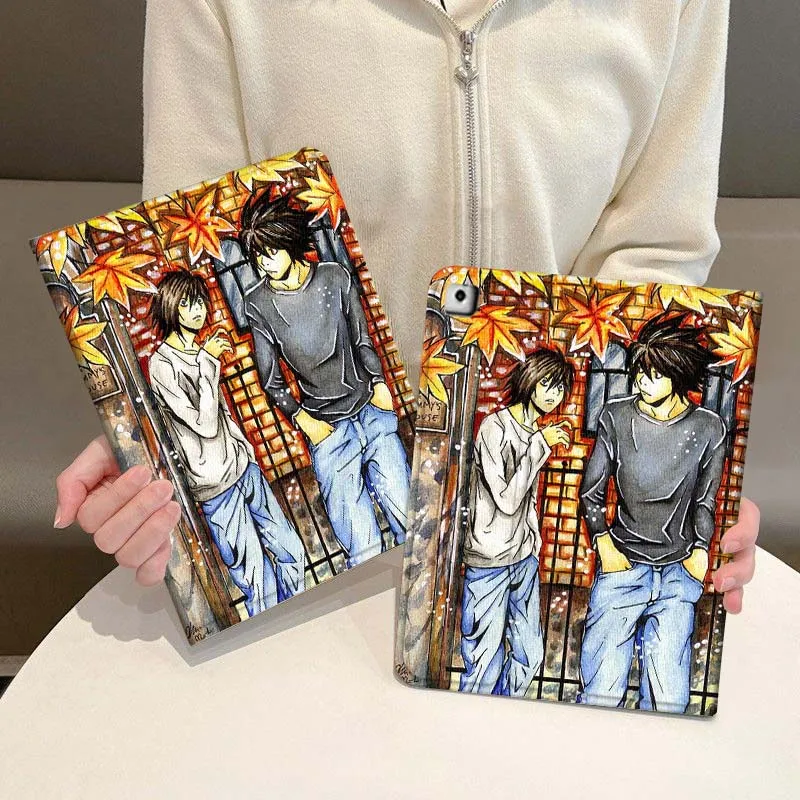 

D-Deaths N-Notes Art For iPad Pro Air Mini 1 2 3 4 5 6 7 7th 8th 9th 10th 11th 10.2 9.7 10.5 10.9 11 Tablet Case Cover