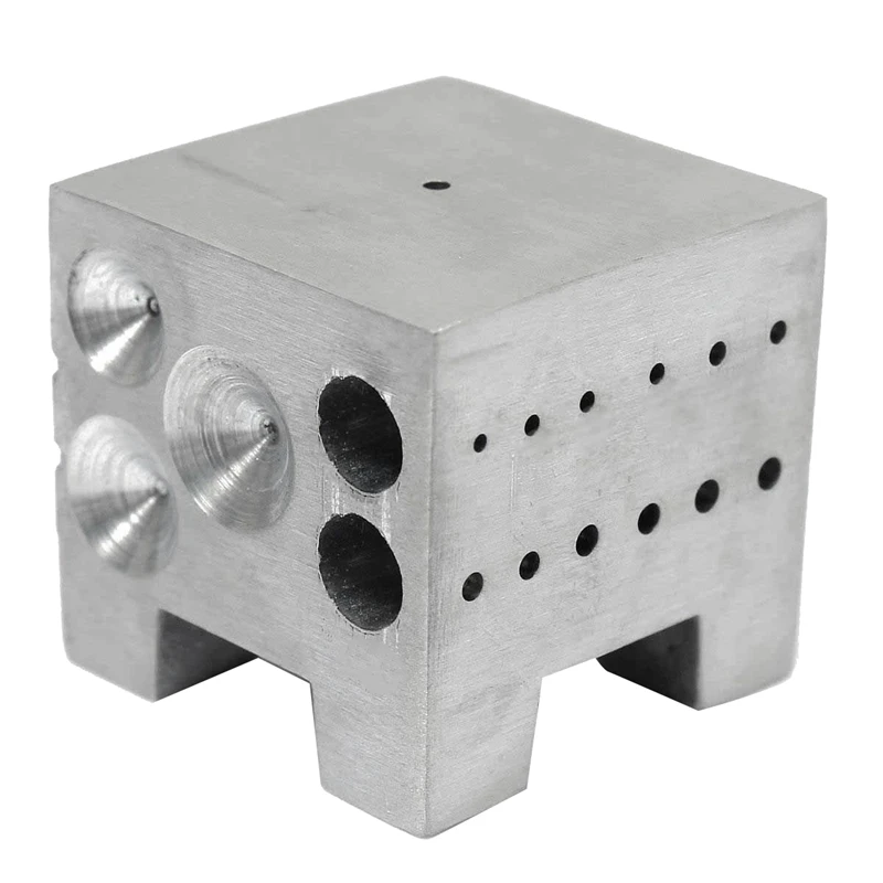 Watch Punching Dome Block Zinc Alloy Watch Jewelers Parts Repair Bracket Tool Dapping Doming Block Replacement Parts Accessories