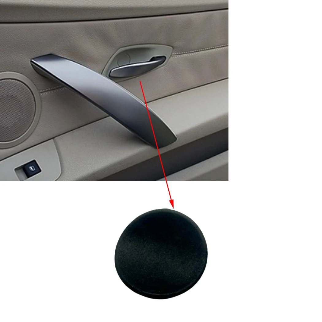 51417053791 51417053792 Fit For BMW Z4 E85 E86 2002-2008 Car Inner Door Handle Opener Plug Screw Trim Cover Black Cap