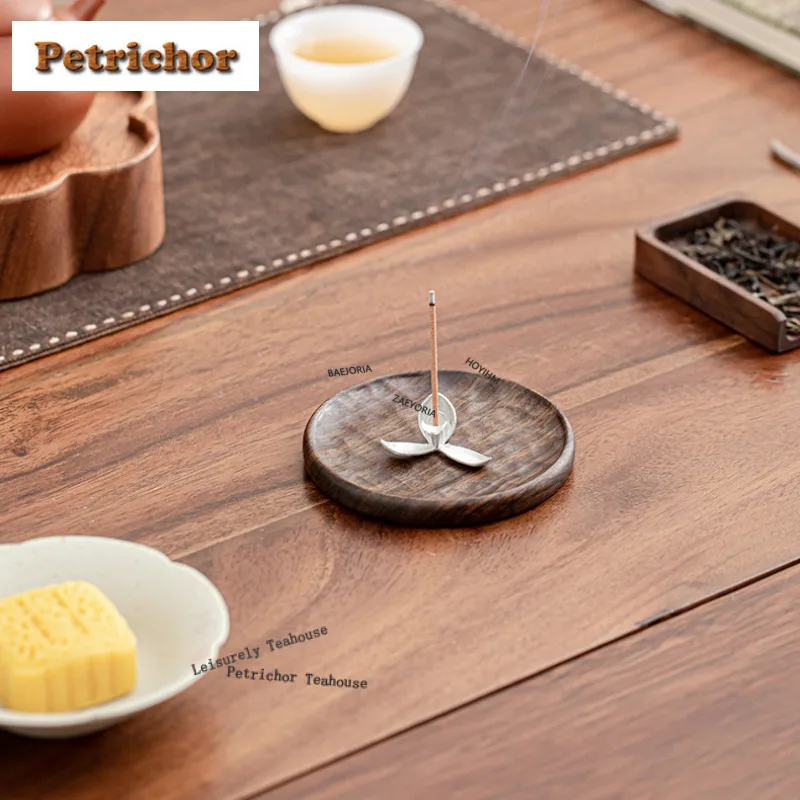 Chinese-style Solid Wood Incense Holder Creative Incense Waterfall Incense Burners Consecrate Censer Chinese Tea Set Ornaments