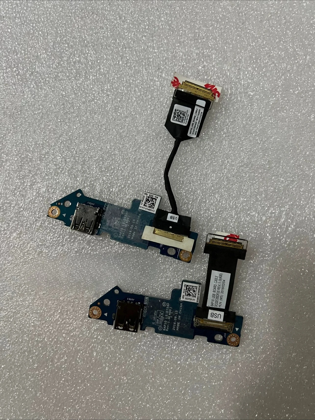 Para Dell Alienware 15 R3 R4 17 R4 R5, Nueva Placa USB Pequeña LS-D759P, Pieza de Reparación Interna para Portátil