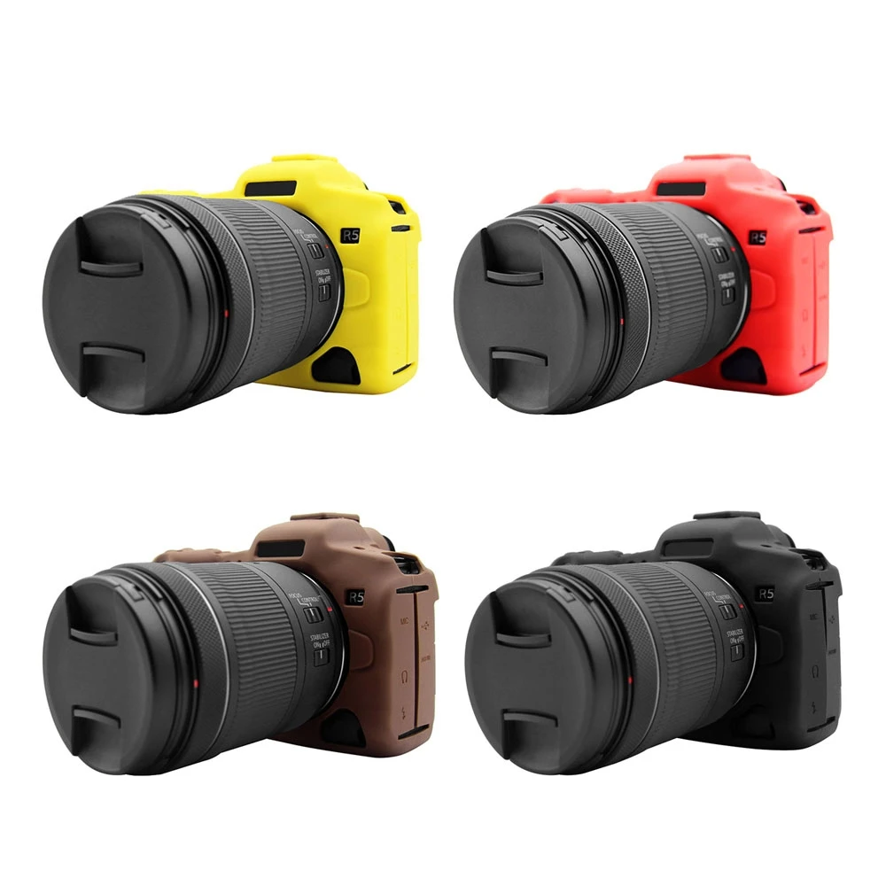 PULUZ Soft Silicone Protective Case For Canon EOS R5