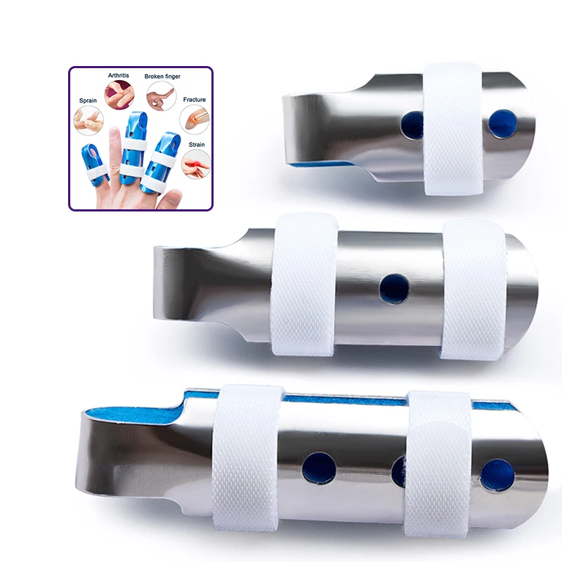 Adjustable Finger Splint Frog Phalanx Corrector Injury Recovery Support Brace Medical Finger Fracture Fixation Protector