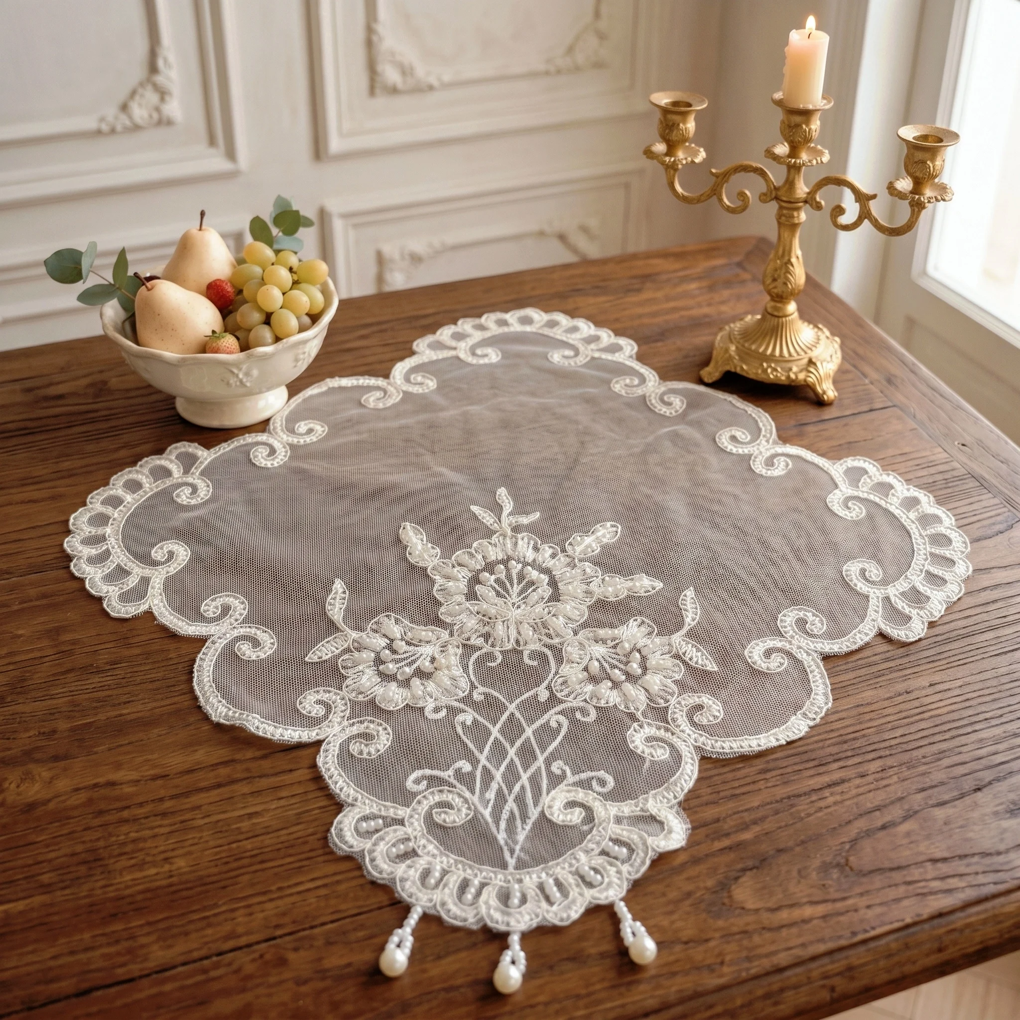 Set Alas Piring Isi 4 Alas Pir - Candle Holder Set ulasan dan harga