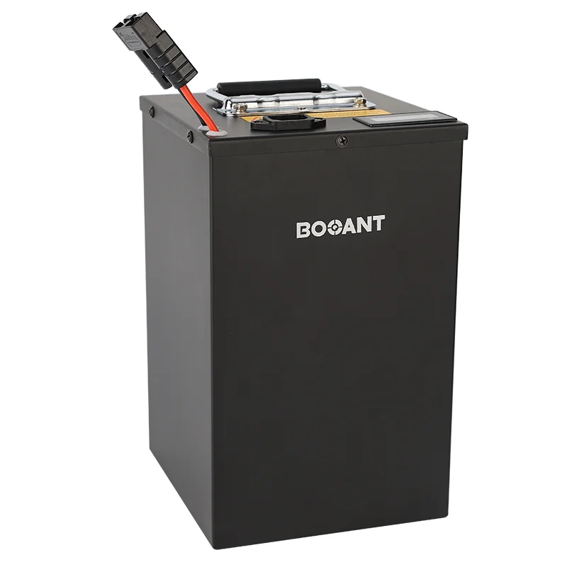 Booant 2880WH Bluetooth 48v 60ah Lithium Battery Pack For 2800W Motor LED Display With 10A Charger Free Shipping