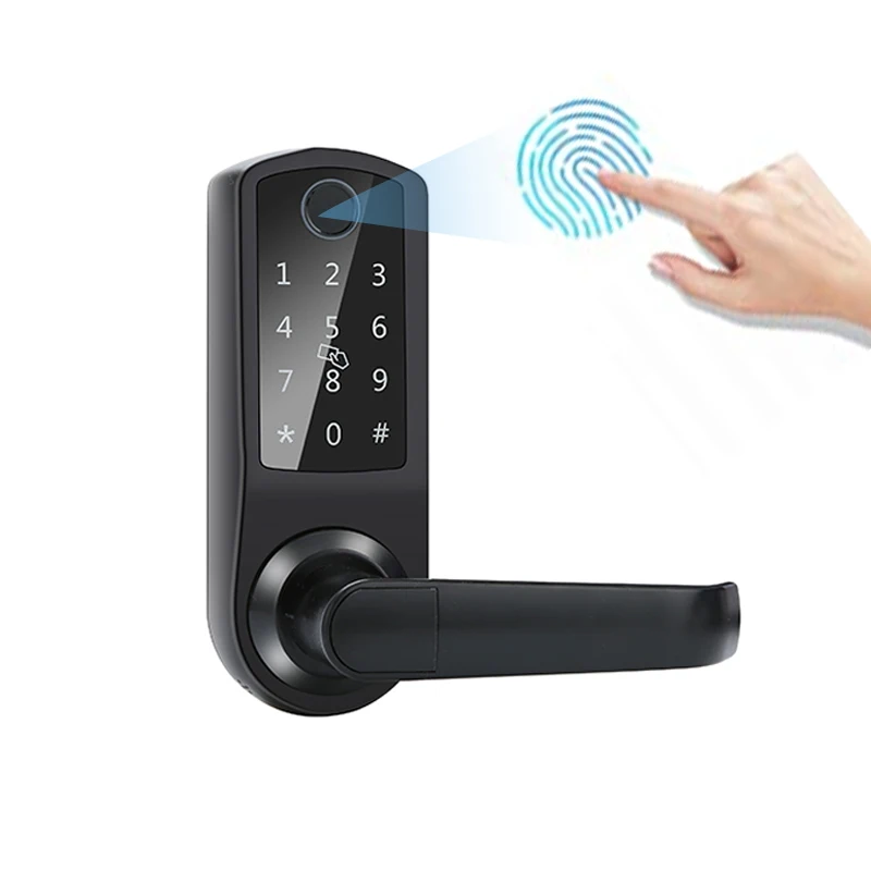 

WiFi Biometric Fingerprint Digital Keyless cerradura fechadura Entry Smart Door Lock