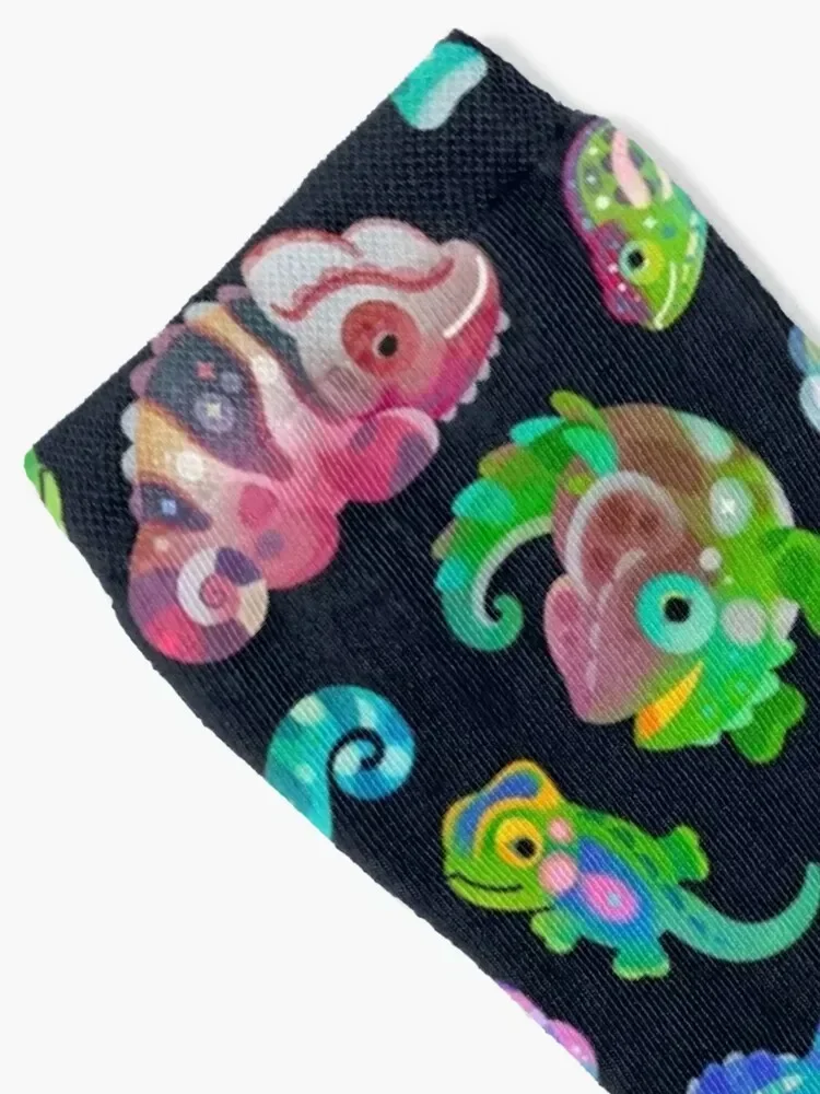 جوارب الحرباء الصيف تشغيل الكرتون الكاحل الجوارب السيدات الرجال