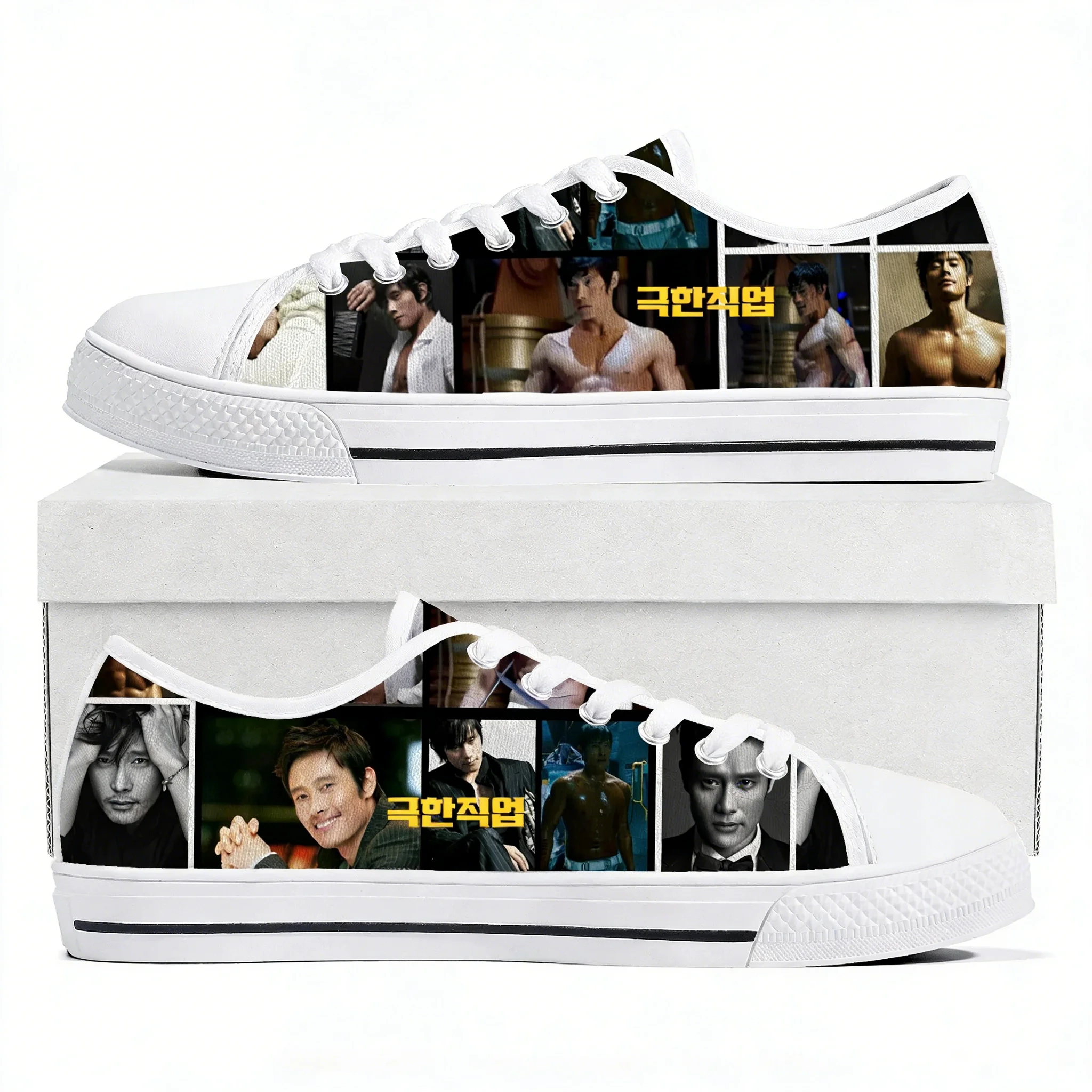 

Lee Byung hun Low Top Lightweight Sneakers Mens Womens Teenager Canvas Sneaker Casual Couple Hiking Lightweight Shoes