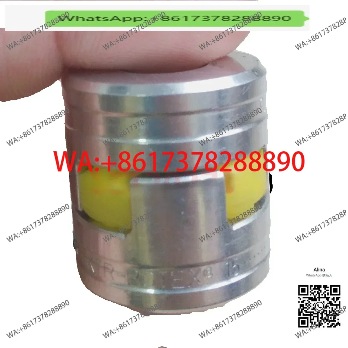 

Немецкая муфта KTR ROTEX15 из алюминиевого сплава, 4-секционная, 2-зубчатая, типа «сливовый цветок»