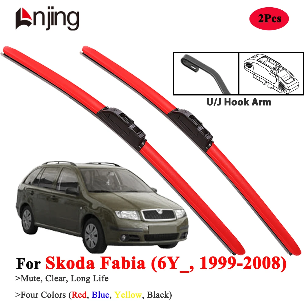 

LNJING Wiper Blades For Skoda Fabia Praktik 1999-2008