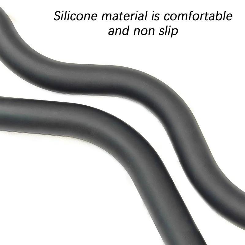 شريط الحديد متعدد الوظائف بوزن 25 رطلًا، بيلاتيس لليوجا واللياقة البدنية والتدريب على حافة السيليكون للرياضة والترفيه