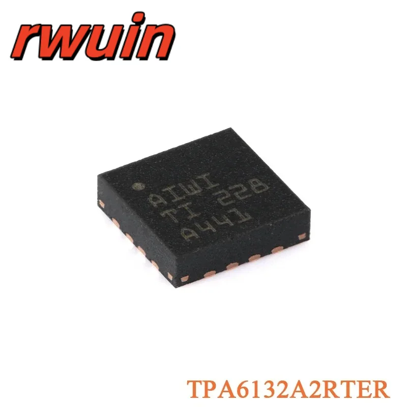 50pcs/5pcs TPA6132 TPA6132A2 TPA6132A2RTER WQFN-16 WQFN16 Stereo Headphone Amplifier Chip IC Integrated Circuit