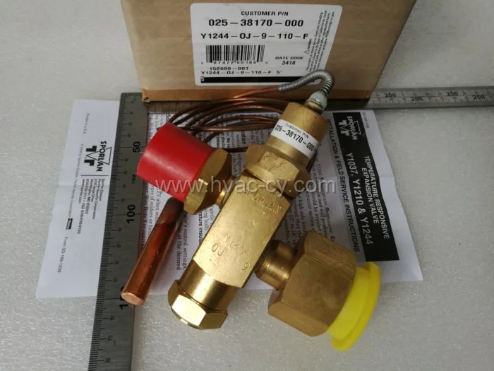 025-38170-000 Oil Cooled THERMAL Expansion Valve chiller spare parts