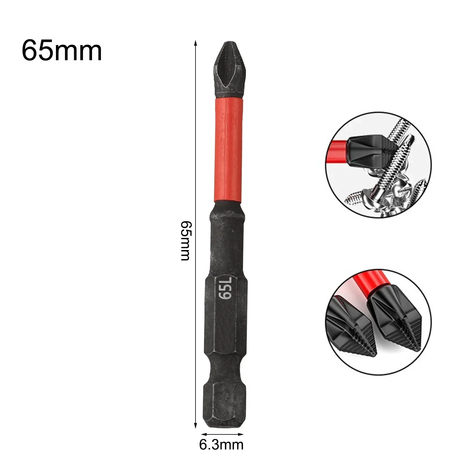 Cross Screwdriver Magnetic Batch Head Strong Alloy Steel And Home Repairs Applications For DIY Projects Bit PH