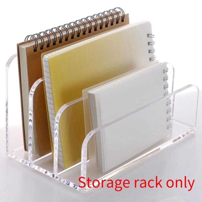 3 Fächer Mail Organizer vertikale Brief halter Datei Sortierer Acryl Schreibtisch Organizer Brief halter für Schreibtisch