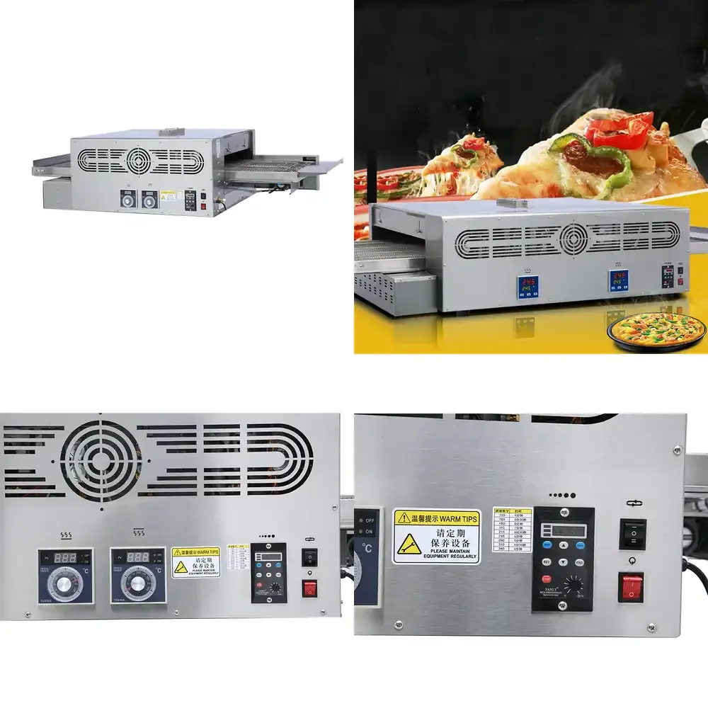 

Customizable popularBest Selling Industrial Multifunctional Baking Machine Pizza Sandwiches Vegetables Burgers Chicken Beef