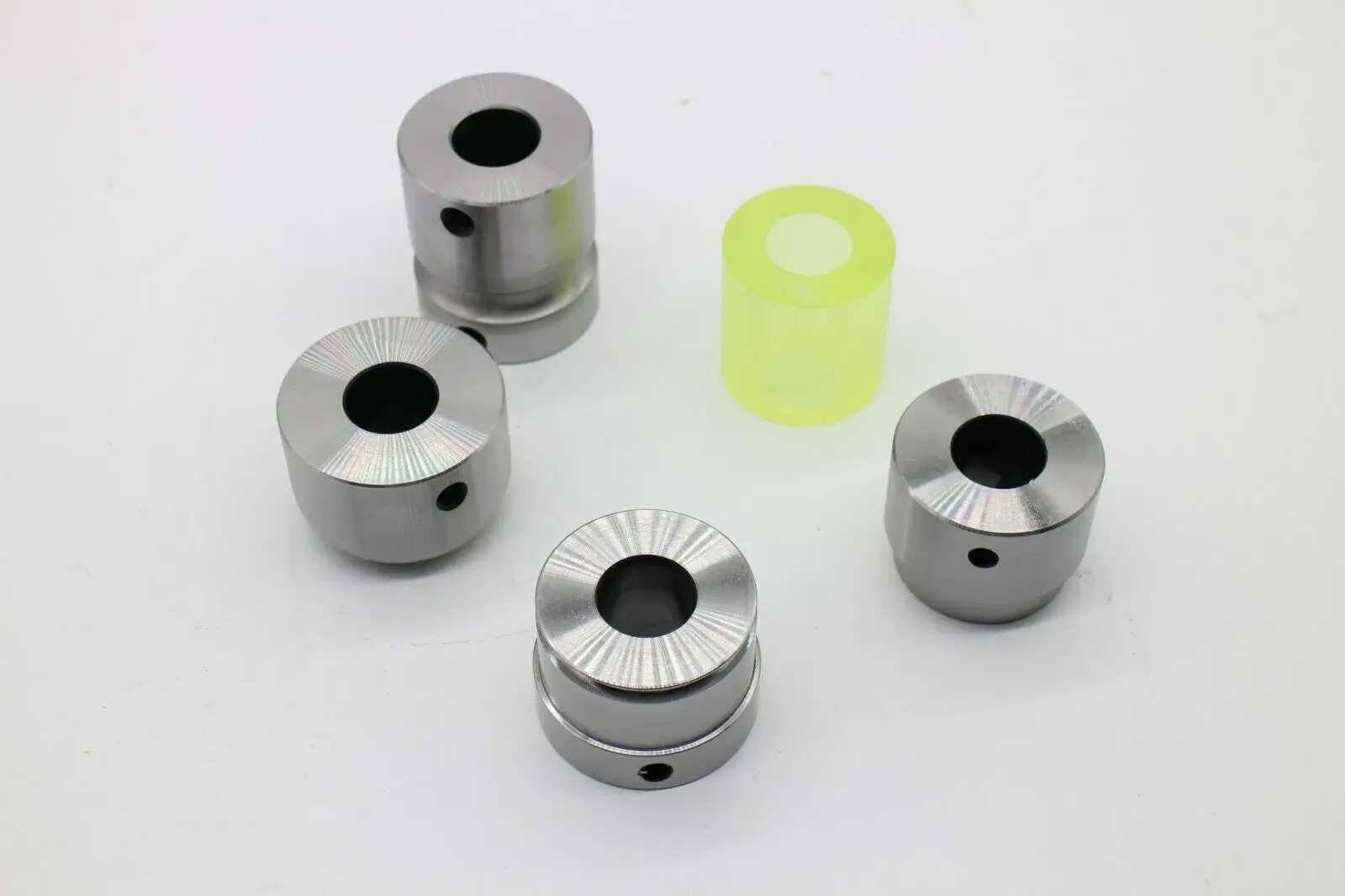 GLOBAUTO Bead Roller Metal Forming Set  DIES Set With 9 Steel Dies&1 Polyurethane Lower Wheel Fits Most 22mm Shafts