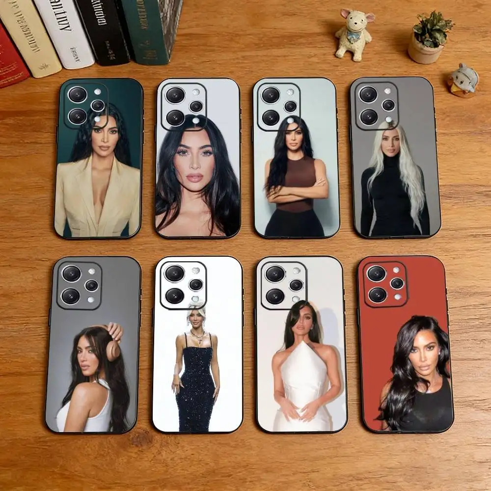 

K-Kim Kardashian Fan Merch Phone Case Silicone Soft For IPhone 17 16 15 14 13 12 11 X XR Plus Pro Max Plus
