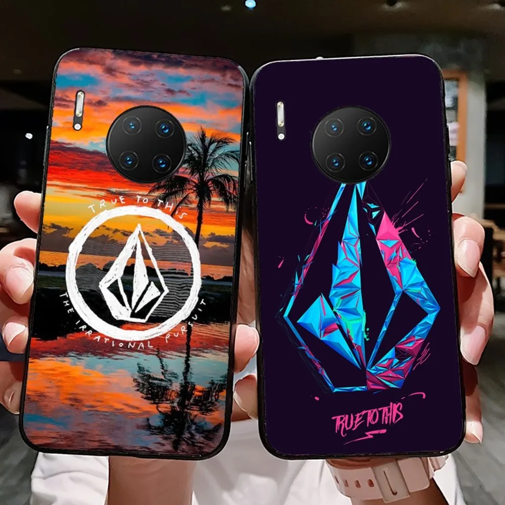 V-Volcom Logo Phone Case For Huawei Mate 10 20 30 40 50 lite pro Nova 3 3i 5 6 SE 7 pro 7SE