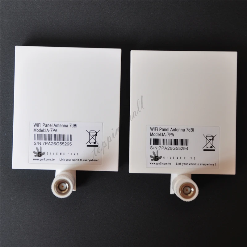 WiFi Signal Range Extender 2.4G 7dBi Panel Antenna Kit for DJI Phantom 4 Pro / Pro+