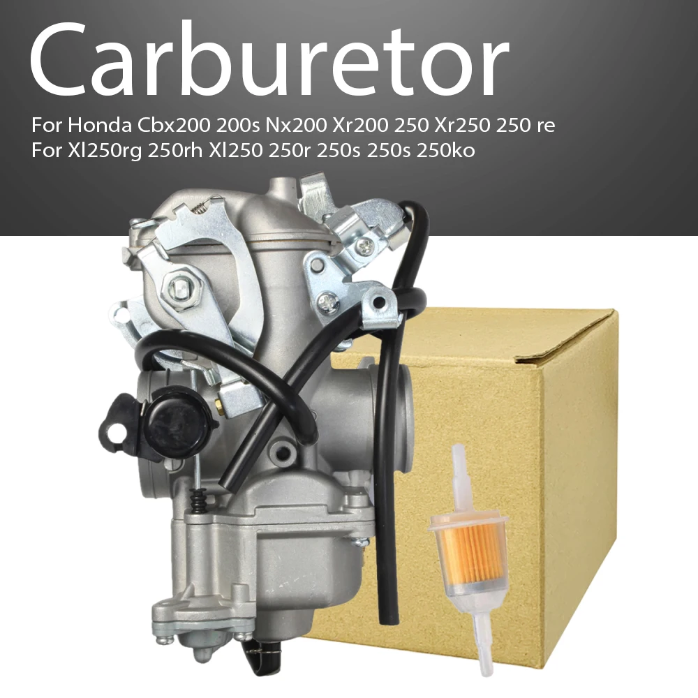 

Carburetor For Honda Cbx200 200s Nx200 Xr200 250 Xr250 250 re Xl250rg 250rh Xl250 250r 250s 250s 250ko