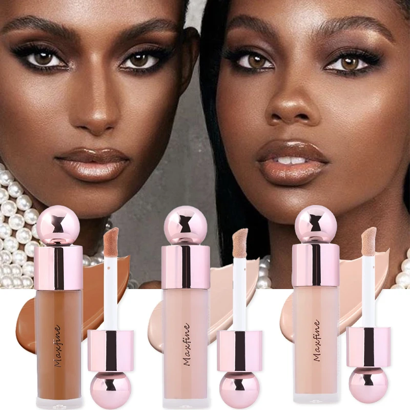 Smooth Liquid Foundation Cream Moisturizing Waterproof Concealer Modify Skin Tone Cover Acne Spots Full Coverage Face Make Up