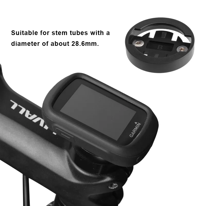 Soporte para ordenador de bicicleta, accesorio de montaje de tapa superior de vástago, cronómetro para Garmin/ Bryton/ CatEye, GPS, velocímetro, MTB