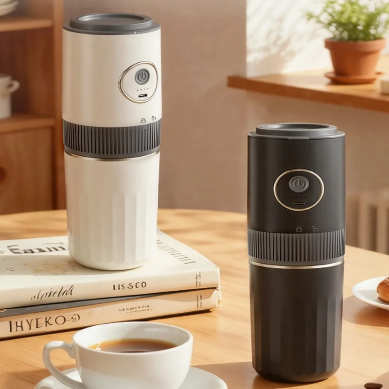 

Портативная электрическая кофемолка с длительным сроком службы батареи, беспроводная, легкая, удобная кофеварка, долговечная бытовая техника