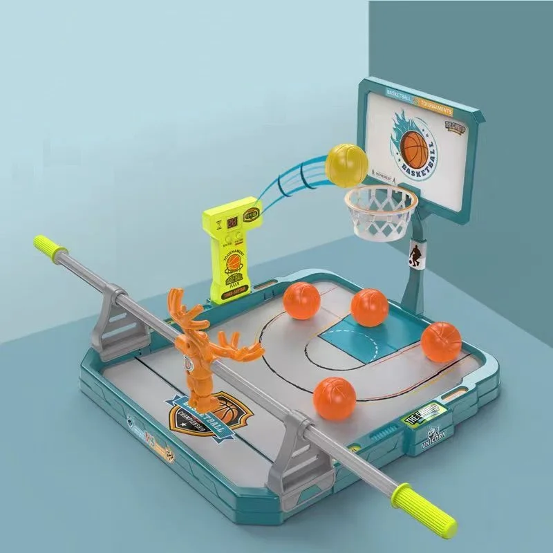 Mini tragbare Kunststoff Finger Basketball Shooting Hoop Party Tor Spiel Indoor Handheld Slam Dunk Tischplatte Sport Set Spielzeug für Kinder