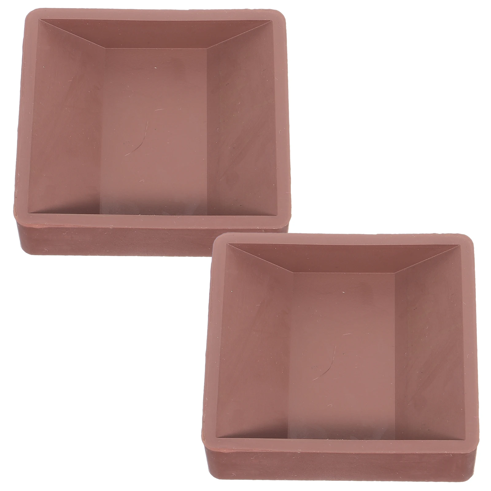 

2 pcs Caster Cups Rubber Material Scratch Resistant Furniture Wheel Stoppers Bed Chair Desk Table Sofa Dresser Anti