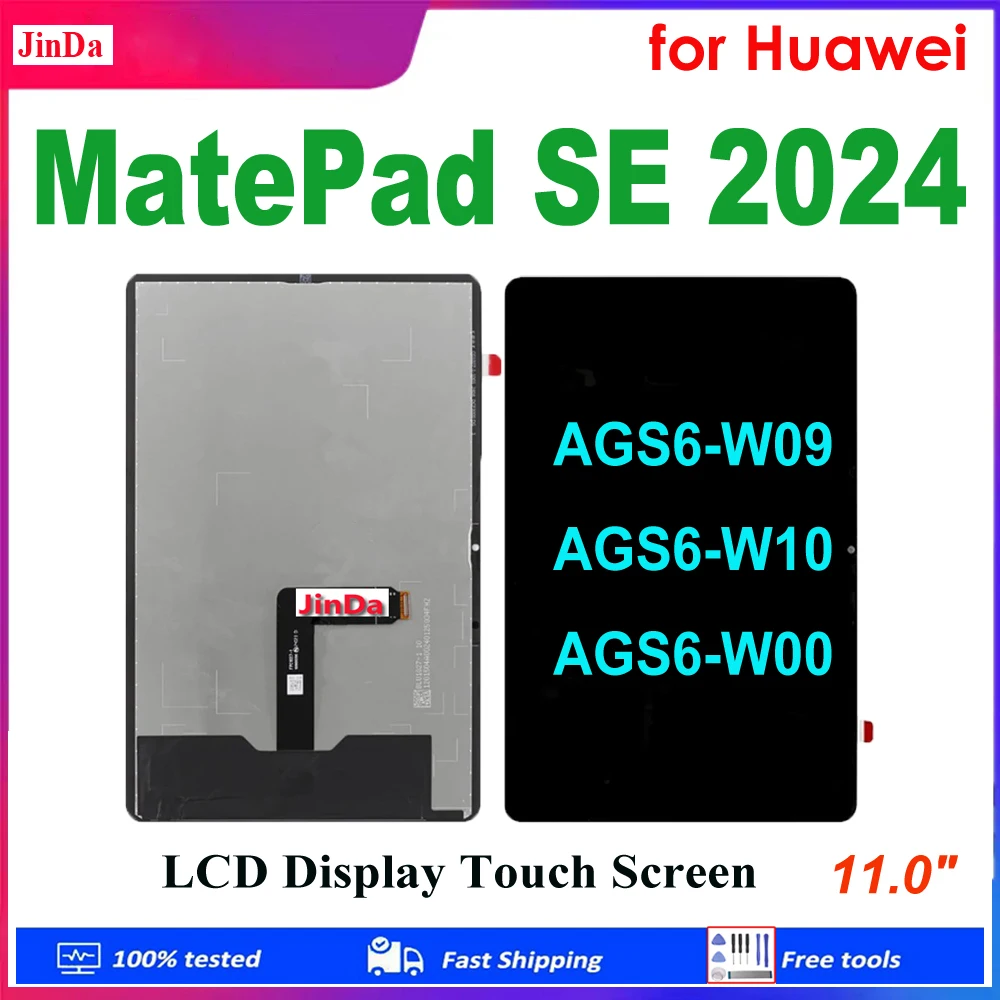 

11.0" AAA+ LCD Replacement for Huawei MatePad SE 2024 LCD AGS6-W09 AGS6-W10 AGS6-W00 LCD Display Touch Screen Digitizer Assembly