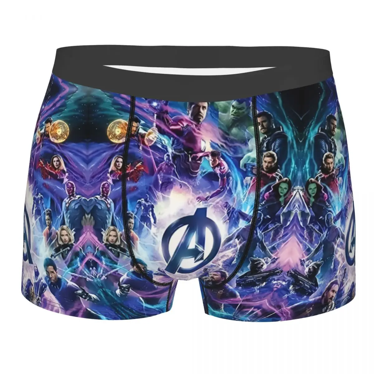 

Пользовательские боксеры Iron Man Marvel Film, шорты, мужские трусы, нижнее белье, новинка, трусы