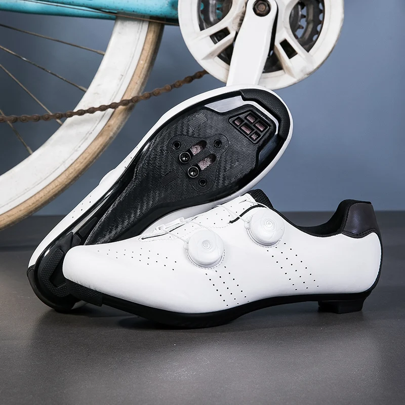 MTB-Radschuhe für Herren, Cleats-Schuhe, Flachpedal-Fahrradschuhe, Speed-Cycling-Sneaker, Mountainbike-Schuhe, SPD-Rennschuhe – Detail 16