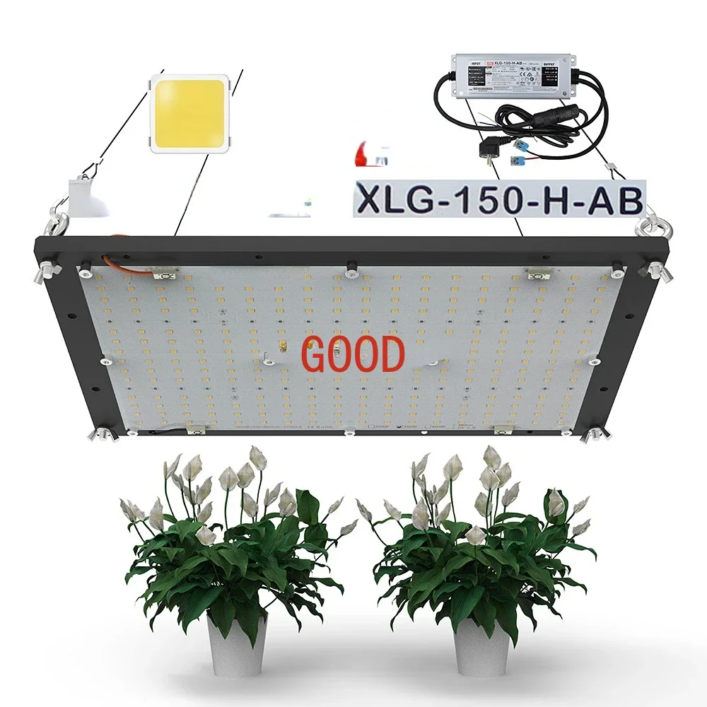 Samsung LM301H Full Spectrum High PPFD Meanwell driver, Quantum Phyto Lamp for plant seeding Veg Blooming 120w LED Grow Light