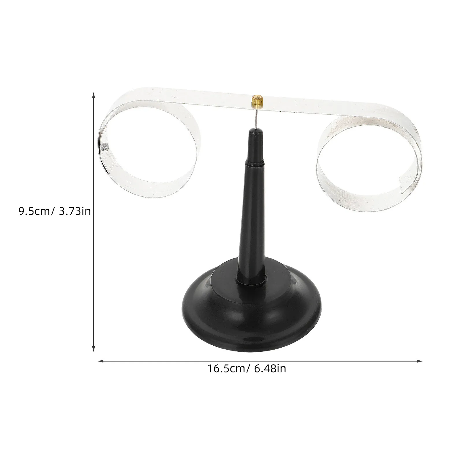 1Pcs Physics Experiment Teaching Equipment Lenz's Law Apparatus Sturdy Plastic Metal Inductive Current Tester