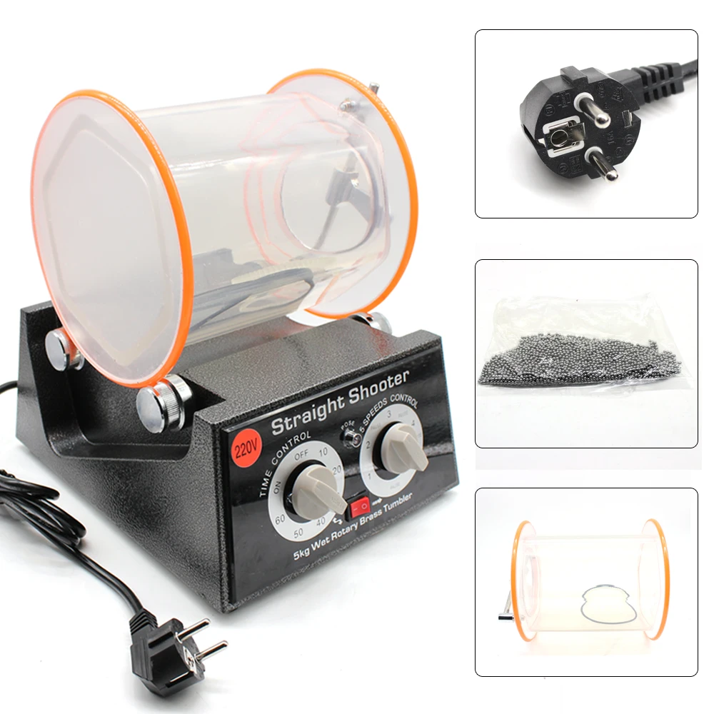 Polisher 220V 150W 5 Speed Gears Sanding Machine Optional Five-Speed Polishing Machine Polishing Beads