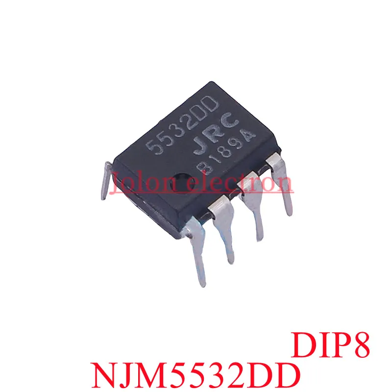 [2PCS] 100% New NJM5532DD JM5532DD DIP8 Chip