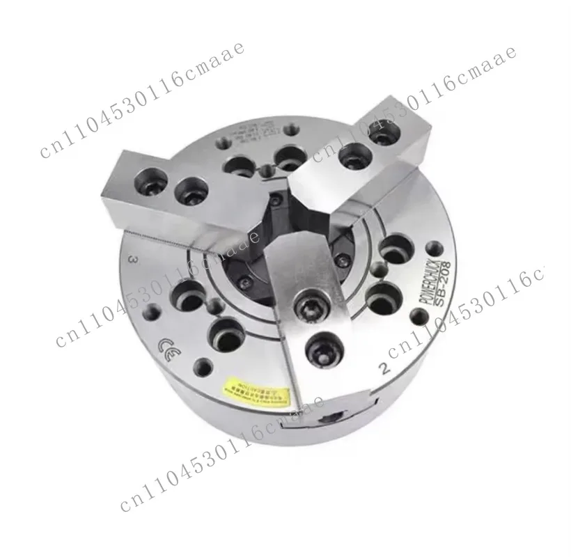 6-inch Rotary Clamp Zero Point Clamping System Chuck Hydraulic Steel CNC Chuck with 3 Jaws and 0.01mm Precision