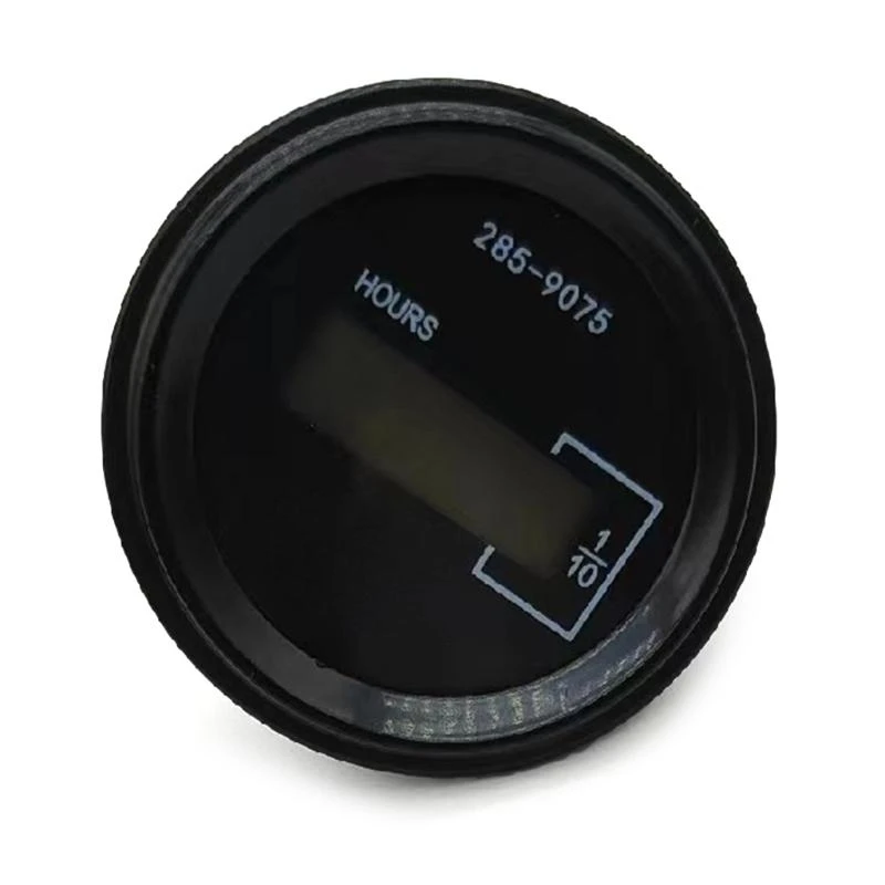 

Q39F Регистратор рабочего времени экскаватора, аксессуар для отслеживания времени работы двигателя, 285-9075, ЖК-счетчик часов,