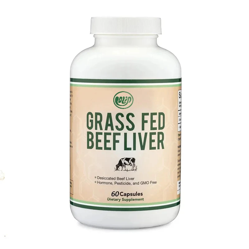 

Beef Liver Capsules contain 1000 milligrams of grass fed beef liver supplements, used for digestive, immune, and energy health