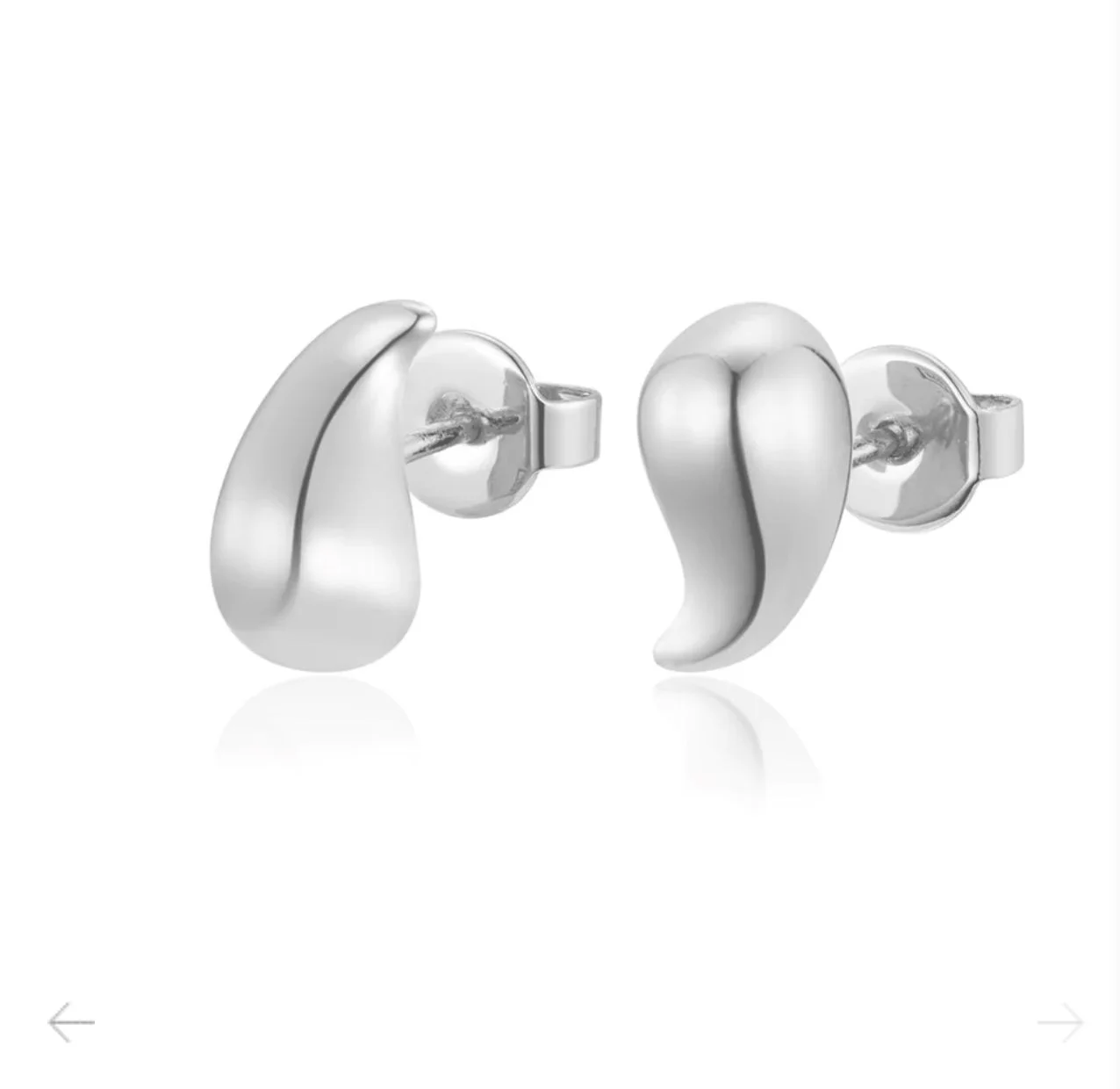 

925 Sterling Silver Personalised Custom Letter Stud Earrings Simplicity For Women Wedding Anniversary Jewelry For Women Girls