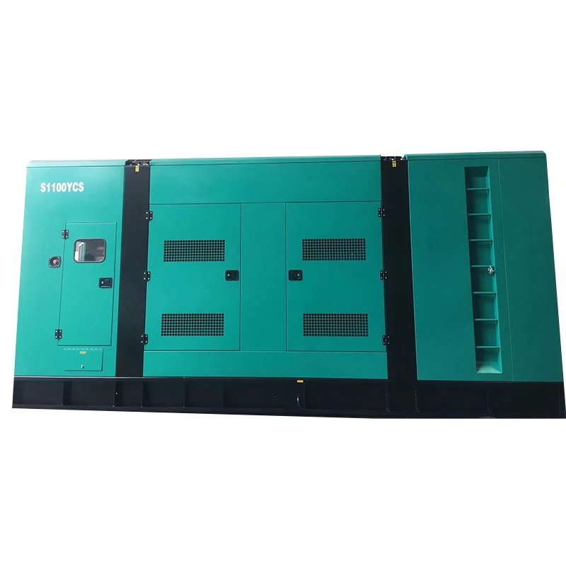 Good price china manufacturer yuchai 1800kw/2250kva YC12VC3000-D30 genset slient   generator set for sale