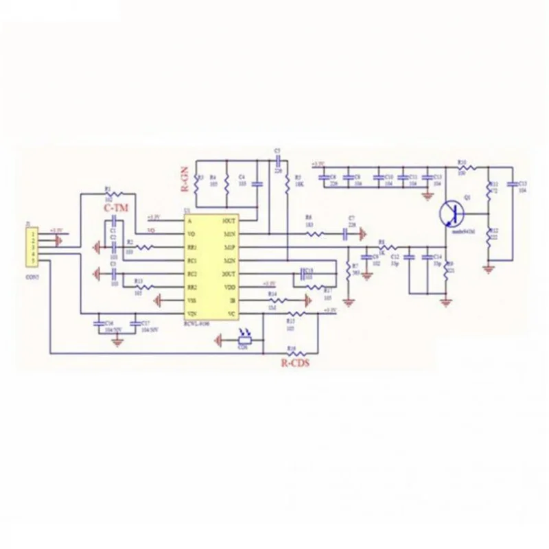 Módulo de interruptor de inducción de Radar de microondas RCWL-0516, módulo de inducción de cuerpo humano, Detector de inducción inteligente